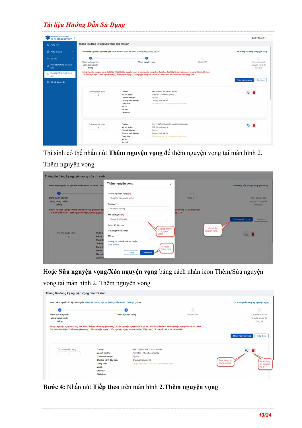 3 5 HDSD Thi sinh DKXT T7 2025 hình ảnh 12