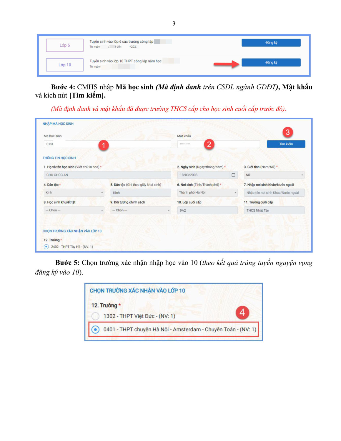 HD xac nhan nhap hoc Hoc Sinh 2025 2026 (05 7 2025) h├¼nh ß║únh 2