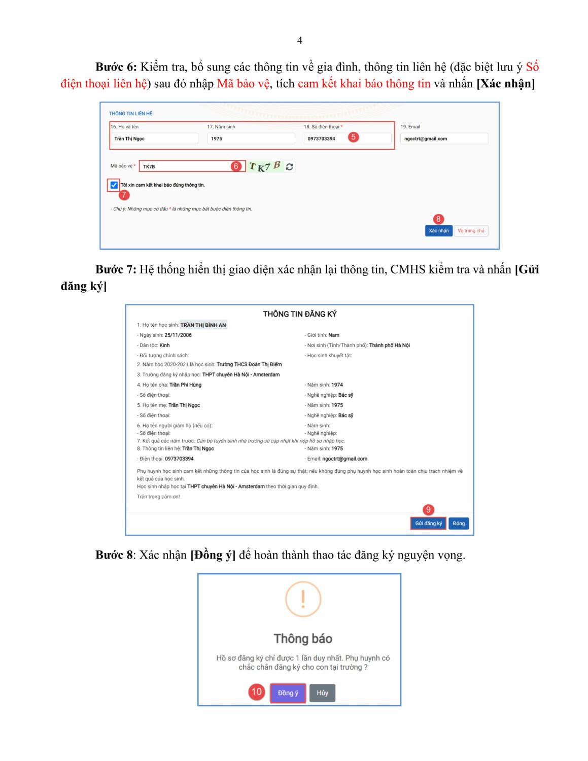 HD xac nhan nhap hoc Hoc Sinh 2025 2026 (05 7 2025) h├¼nh ß║únh 3